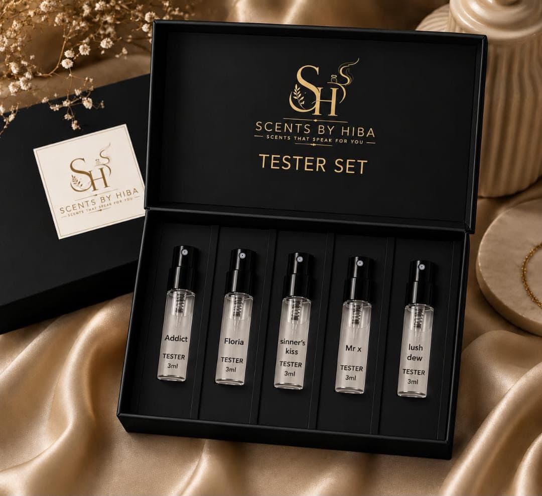 Scents by Hiba tester set